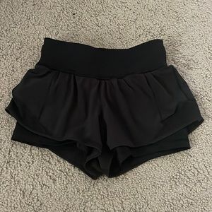 Lululemon Hotty Hot Short (Naked 4") Black